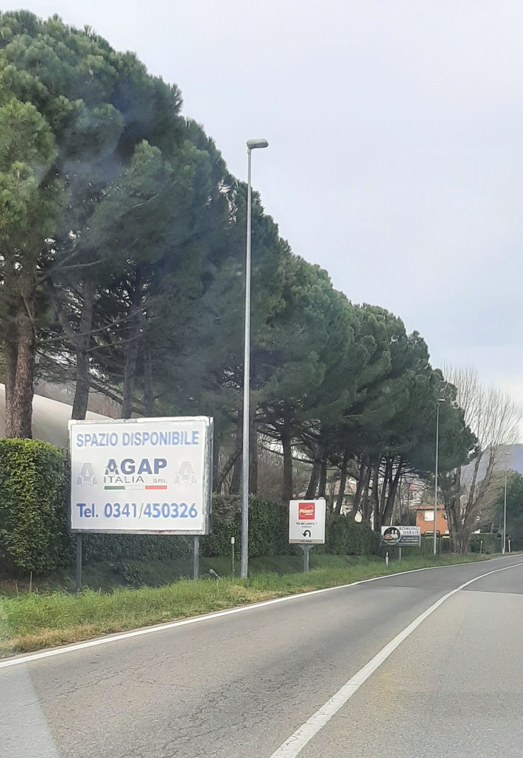 Cartellone F/R 160 x 160 Via Spluga, Olginate